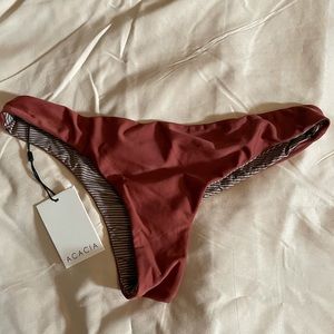 Ho’okipa bottoms in Clove Acacia Swimwear